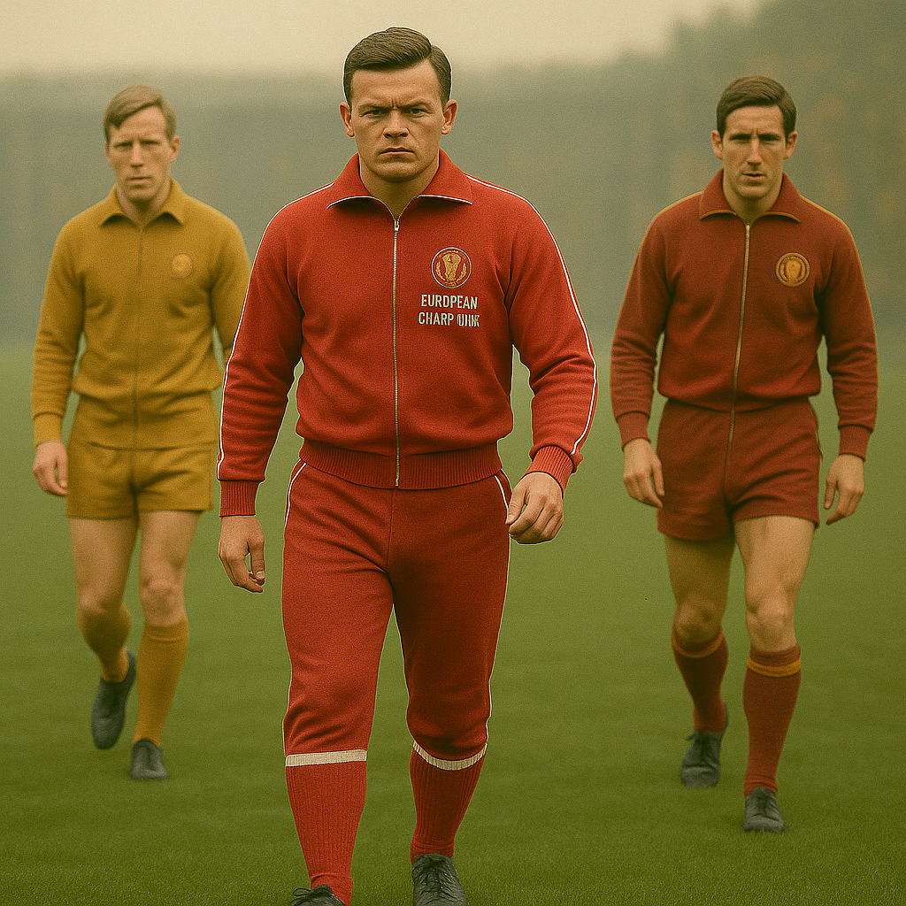 Fato de Treino Retro Vermelho